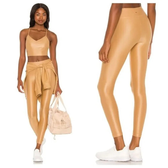 Koral Lustrous Infinity High Rise Legging in Iced Coffee - Picture 1 of 9